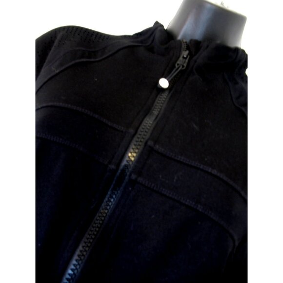 Tangerine Black Zipper Polyester/Spandex/Mesh Women's Athletic Jacket Size XL - Picture 9 of 12